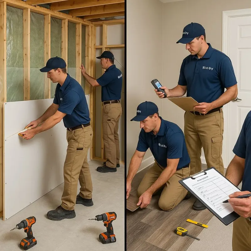 Repairs and Reconstruction process in Athens, AL